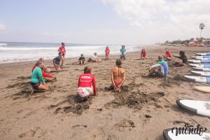 Canggu Bali Yoga Surfen Sonnenunterg Nge An Der K Ste Balis