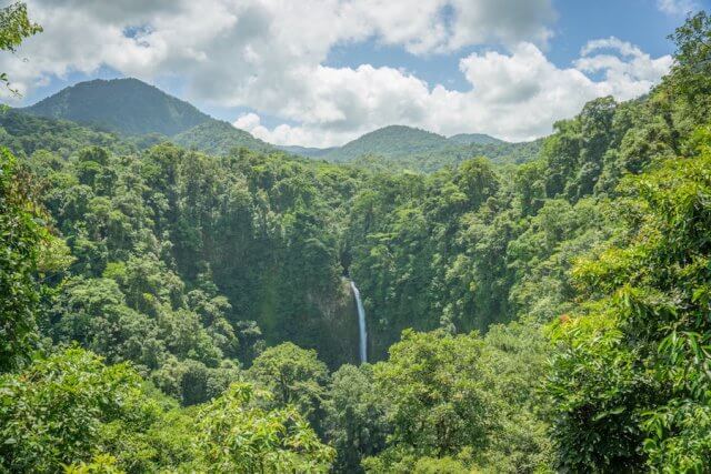 Costa Rica La Fortuna Wasserfall