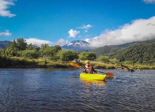 Araukania Chile Malalcahuello Kajaken