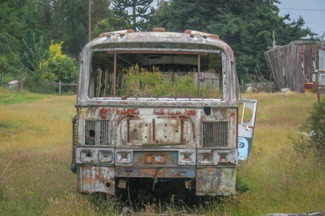 Chiloe Chile Dalcahue Auto