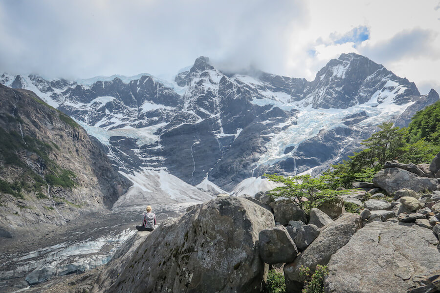 Torres del Paine Trekking French Valley Gletscher