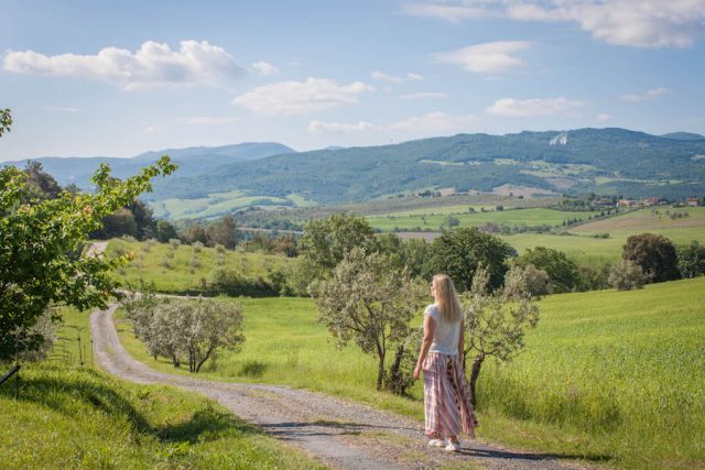 Toskana Italien Pomarance Agriturismo San Carlo Il Reucci