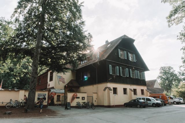 Bamberg Sehenswuerdigkeiten Cafe Bootshaus