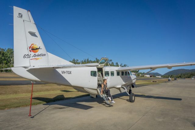 Whitsundays Great Barrier Reef Queensland Australien Cessna