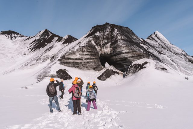 Island Urlaub Eishoehle Katla Ice Cave Tour