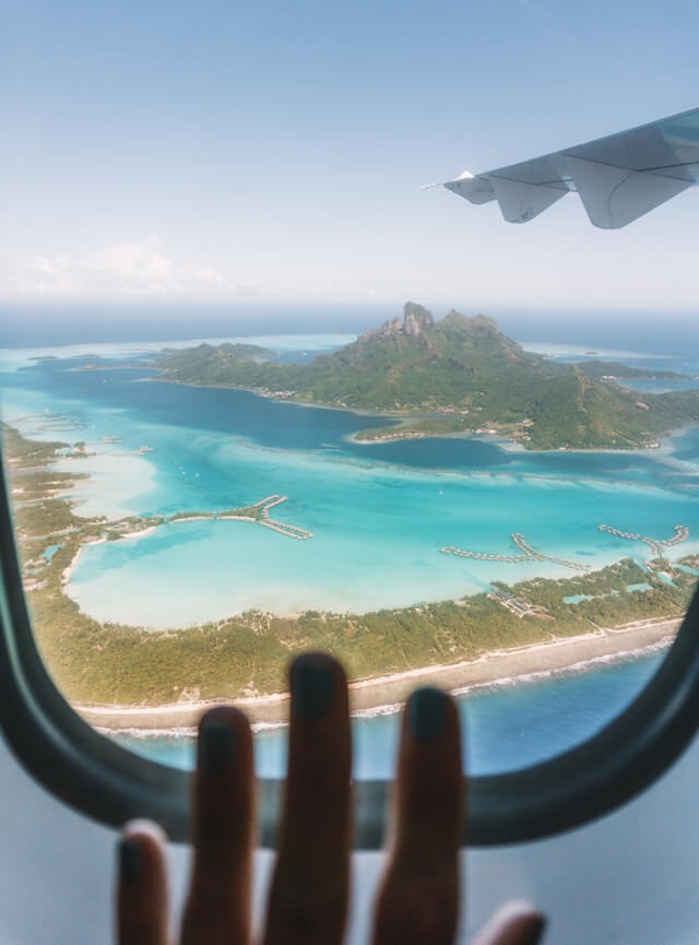 Bora Bora Flug Air Tahiti