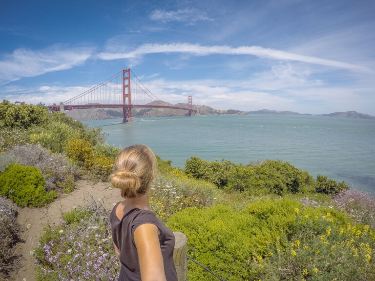 San Francisco Sehenswuerdigkeiten Golden Gate Bridge