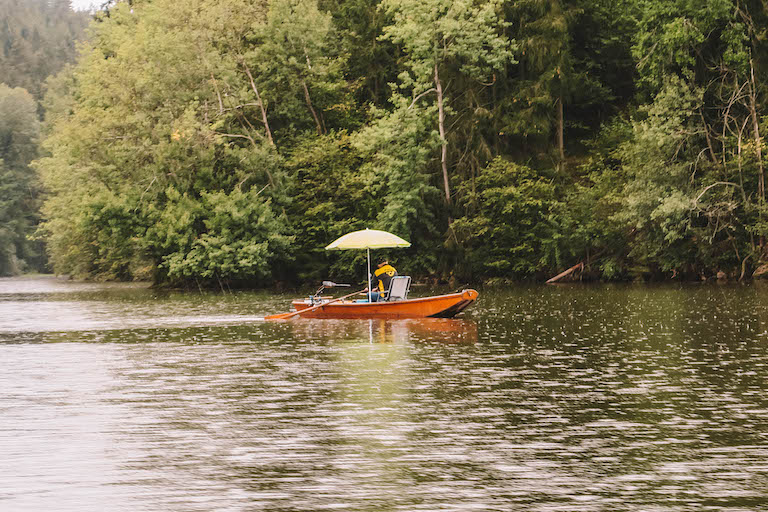 Fischen Stausee Ottenstein