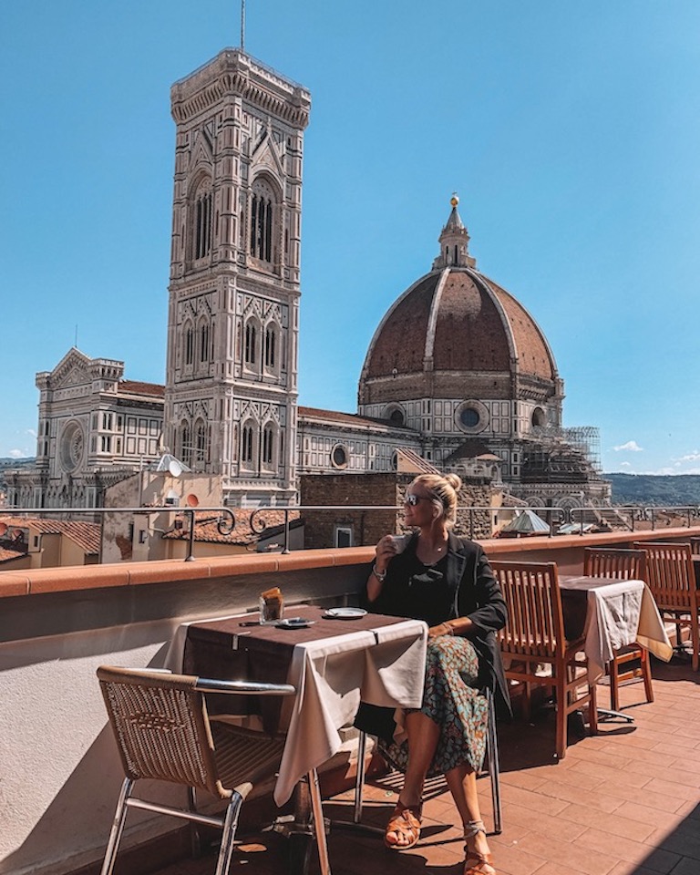 View on art Florenz