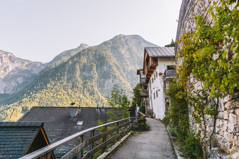 Hallstatt Spaziergang Marktplatz