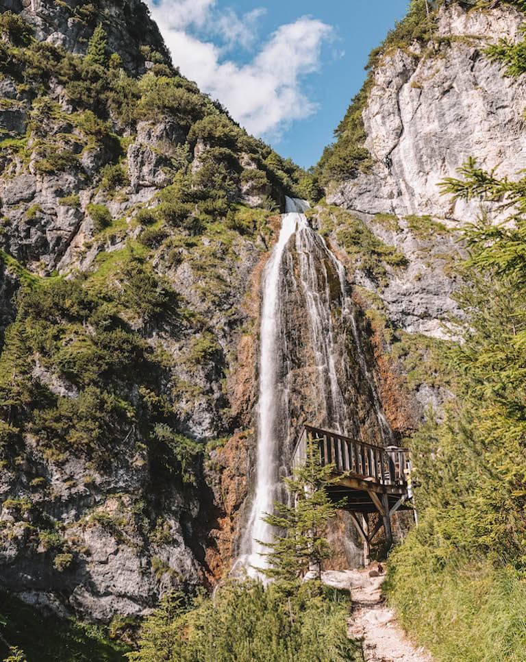 Dalfazer Wasserfall Achensee Oesterreich