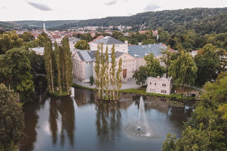 Meiningen Sehenswuerdigkeiten Englischer Garten