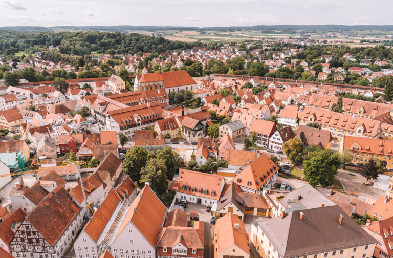 Noerdlingen-Kirchturm-Daniel-Aussicht