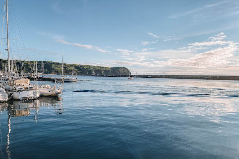 Faial Hafen