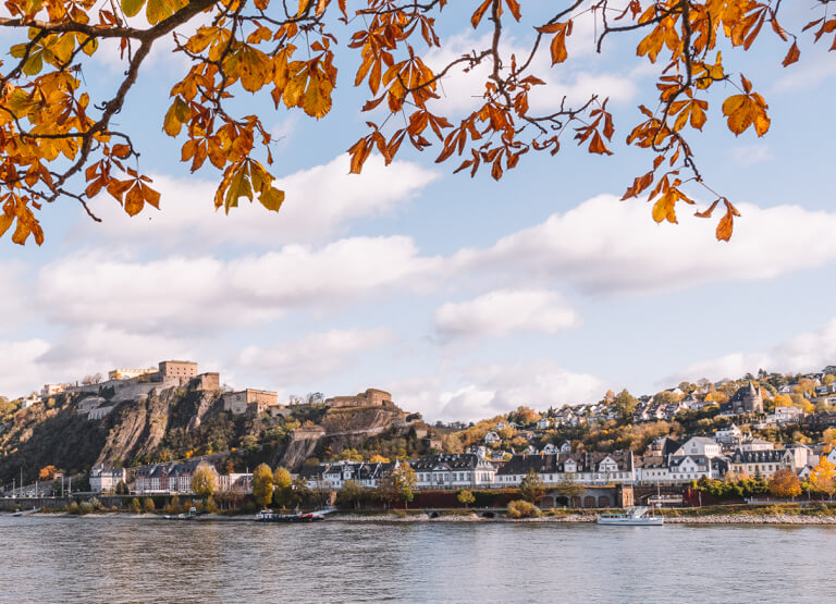 Koblenz-Festung-Ehrenbreitstein-Staedtereise