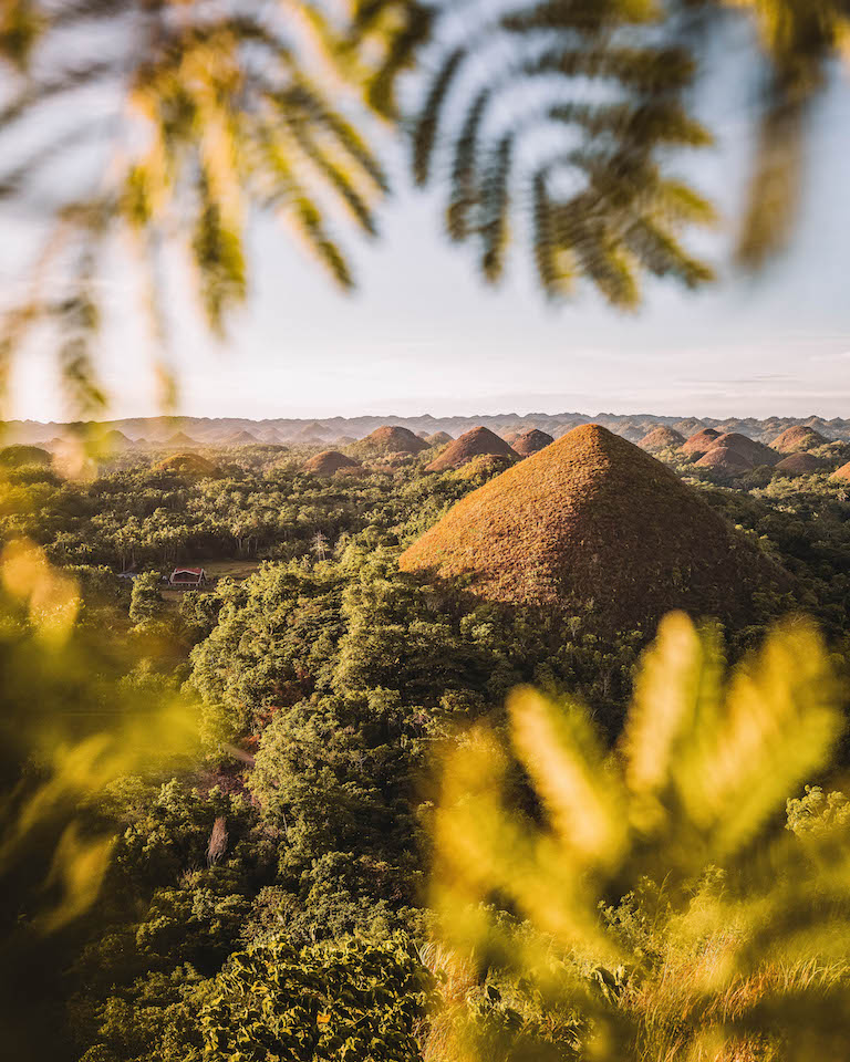 Bohol Chocolate Hills Philippinen Sehenswuerdigkeiten