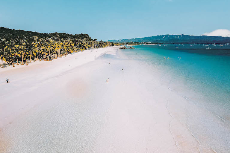 Philippinen-Boracay-Strand