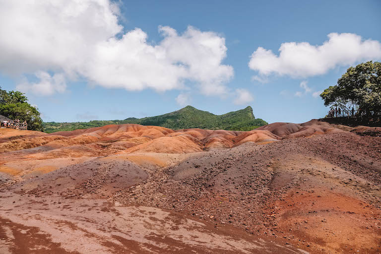 Chamarel Mauritius Siebenfarbige Erde Rundweg