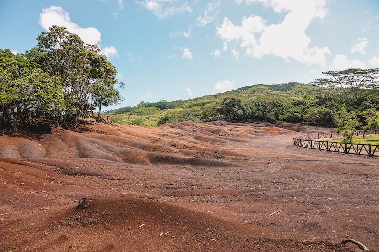 Chamarel Mauritius Siebenfarbige Erde