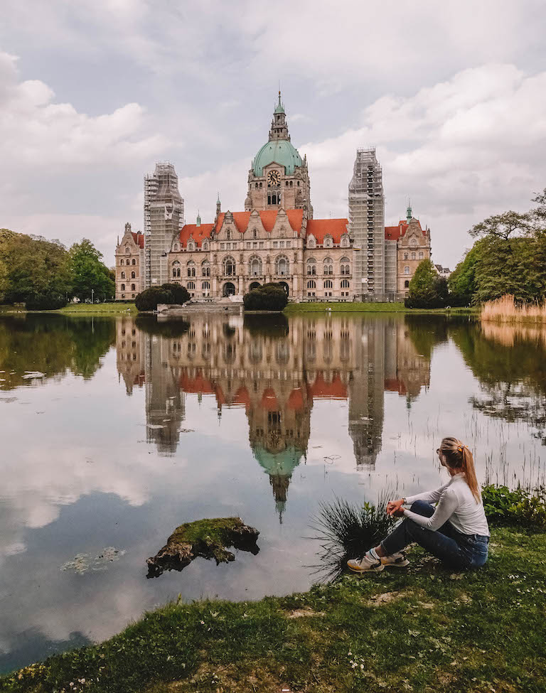 Hannover Sehenswuerdigkeiten Neues Rathaus Maschpark