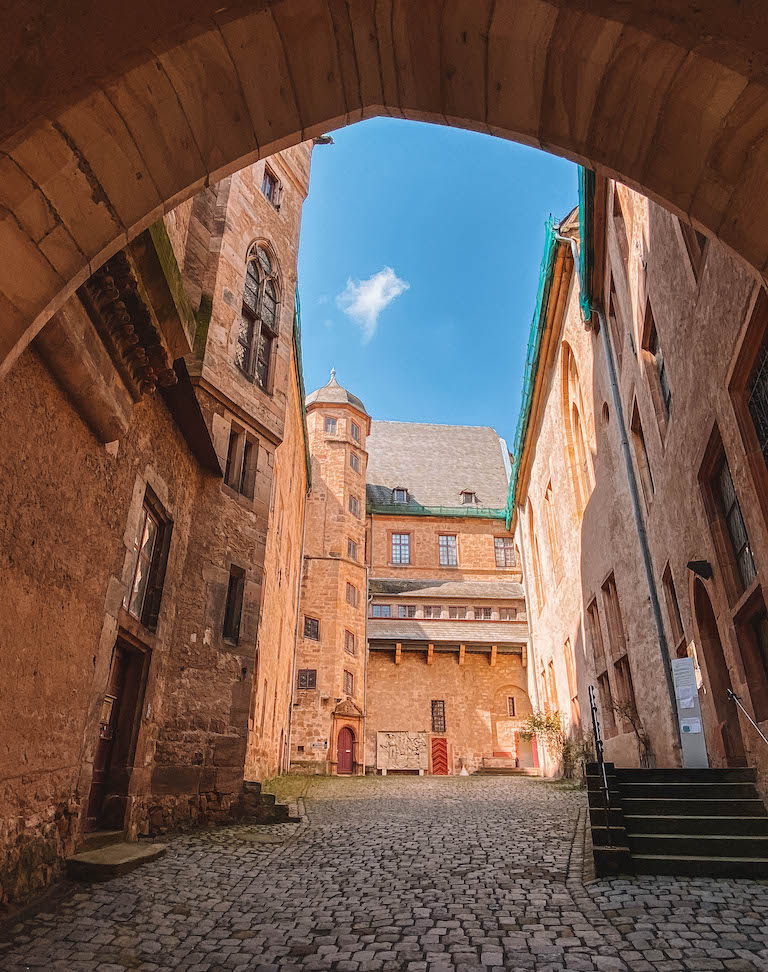 Landgrafenschloss Eingang