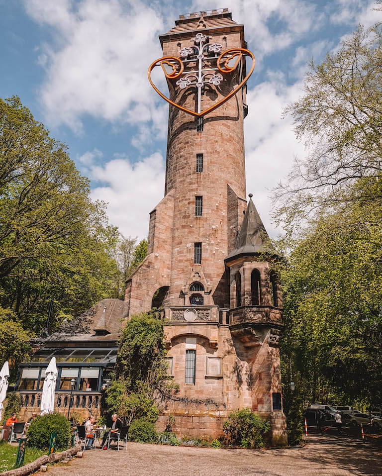 Marburg Sehenswuerdigkeiten Spiegelslustturm