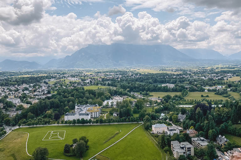 Aussicht Festung Salzburg