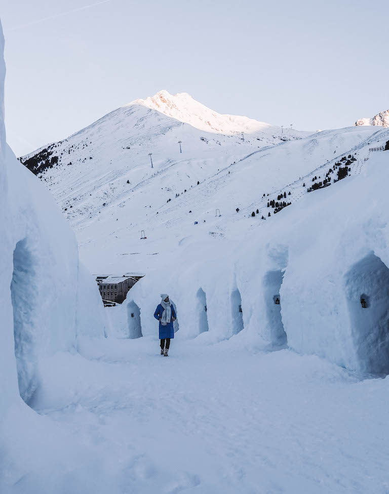 Innsbruck Winter Iglu Dorf