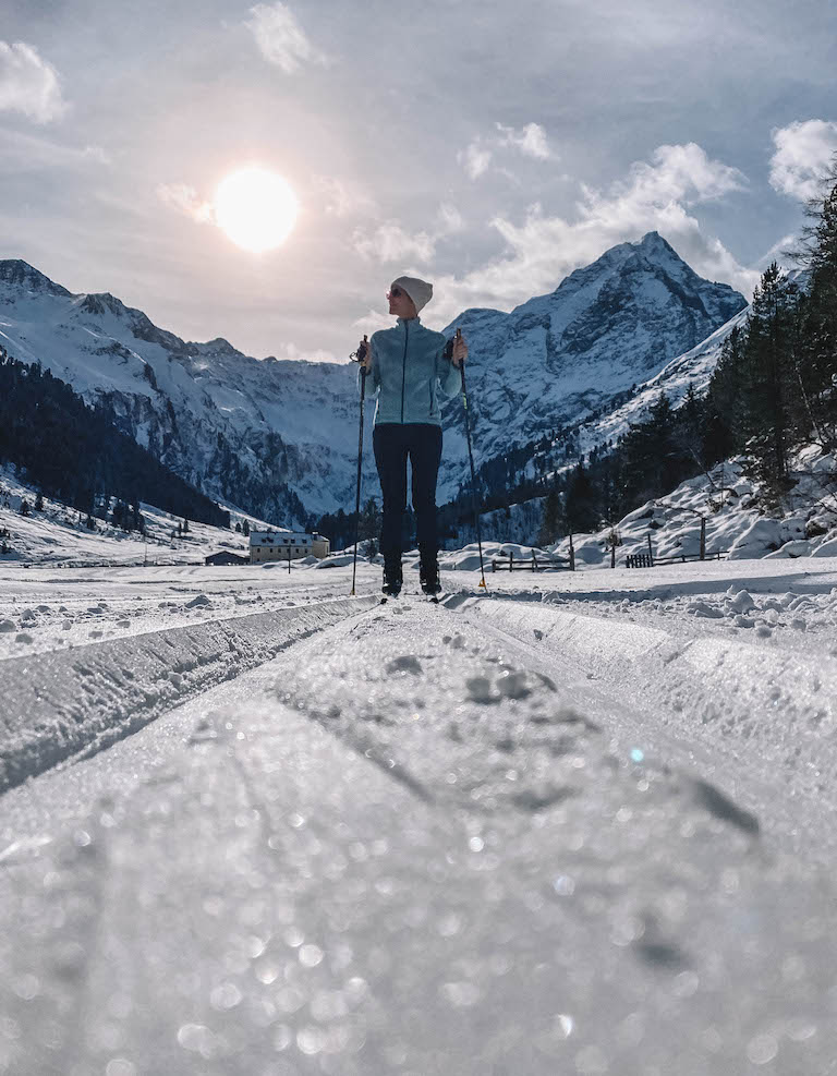 Langlaufen Sellraintal Innsbruck