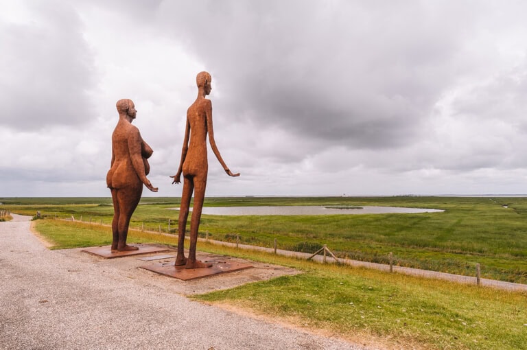 Friesland-Niederlande-Wattenmeer-UNESCO-Weltnaturerbe-Deich