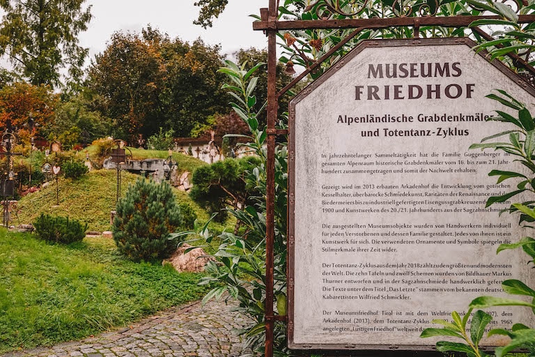 Museumsfriedhof Alpbachtal Tirol