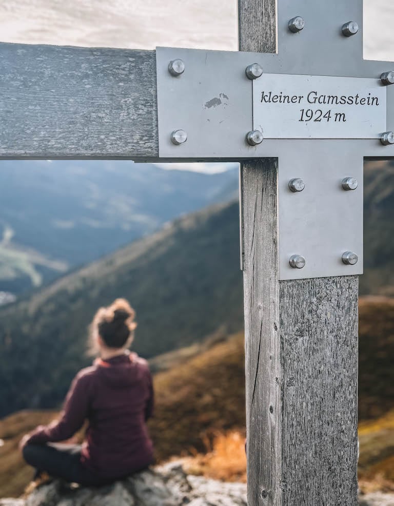 Gipfelkreuz Kleiner Gamsstein