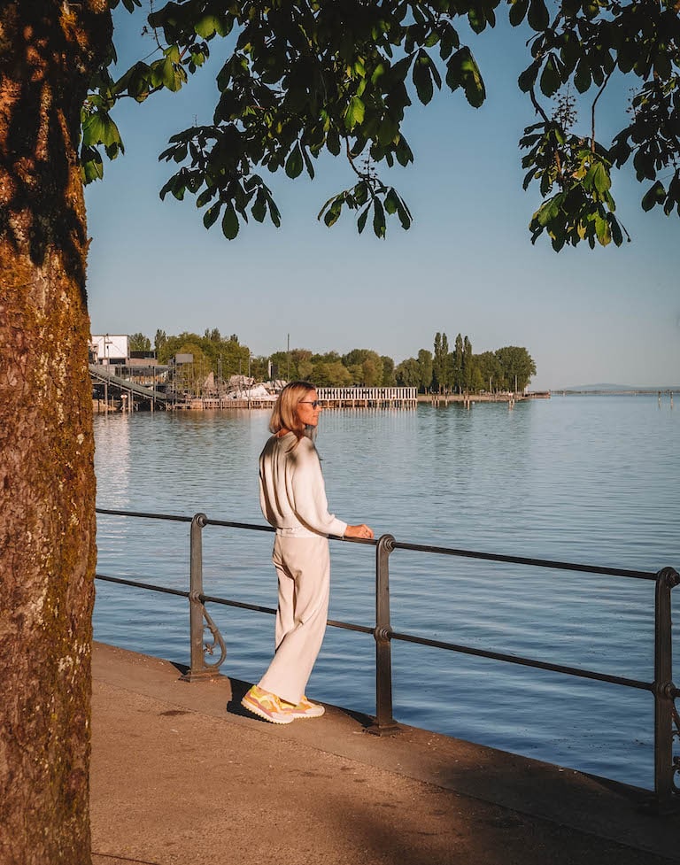 Bregenz Seepromenade Sonnenaufgang