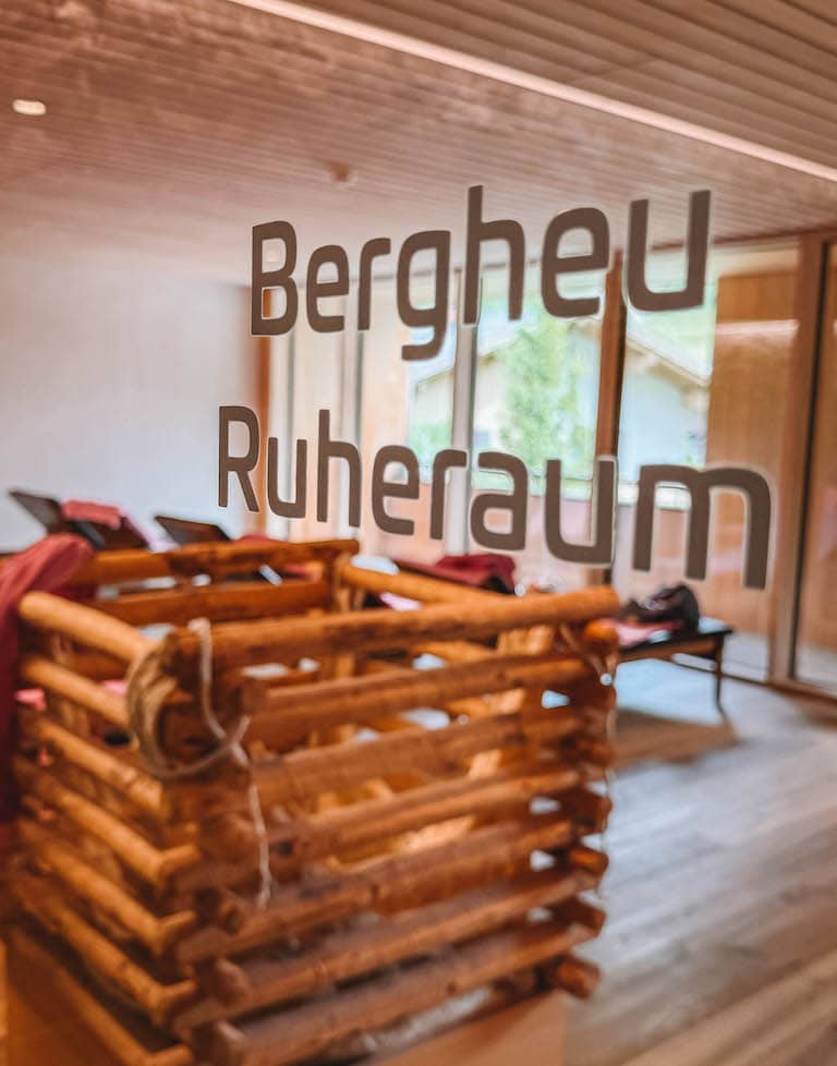 Die Waelderin Spa Ruheraum