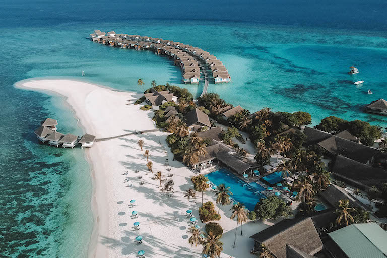 Cora Cora Maledives Drohne