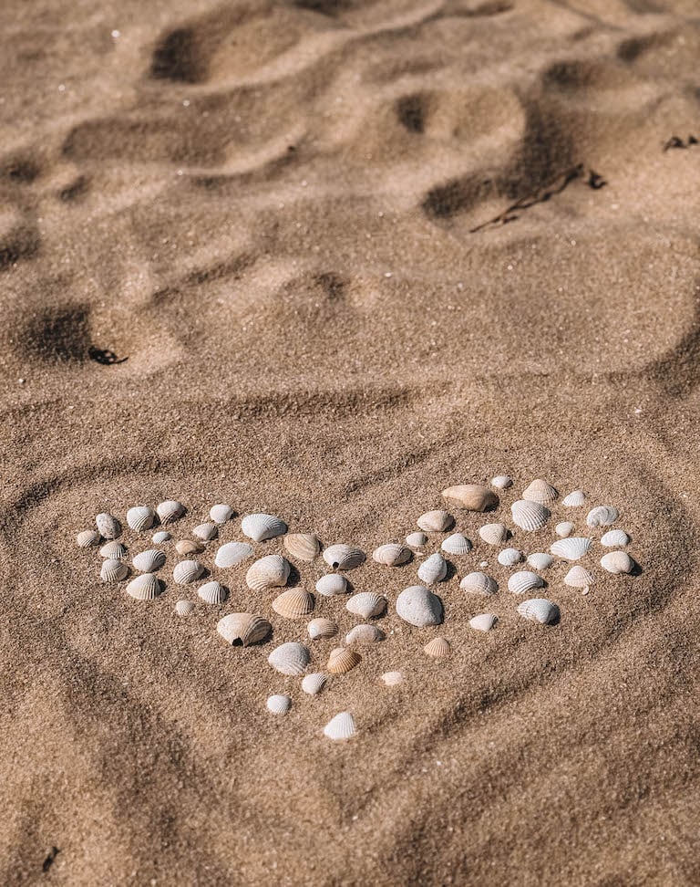 Herz Strand