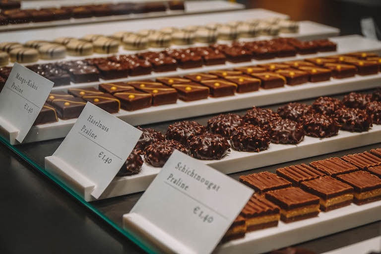 Schokoladen Haag Landeck Pralinen