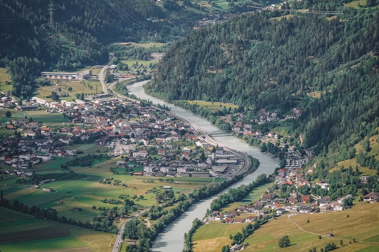 Tirol West Ausblick Kaunergrat
