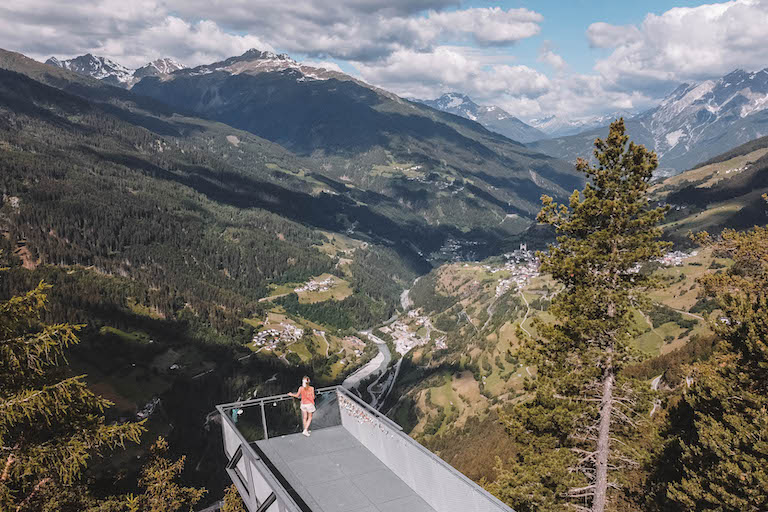 Tirol West Aussichtsplattform Kaunergrat