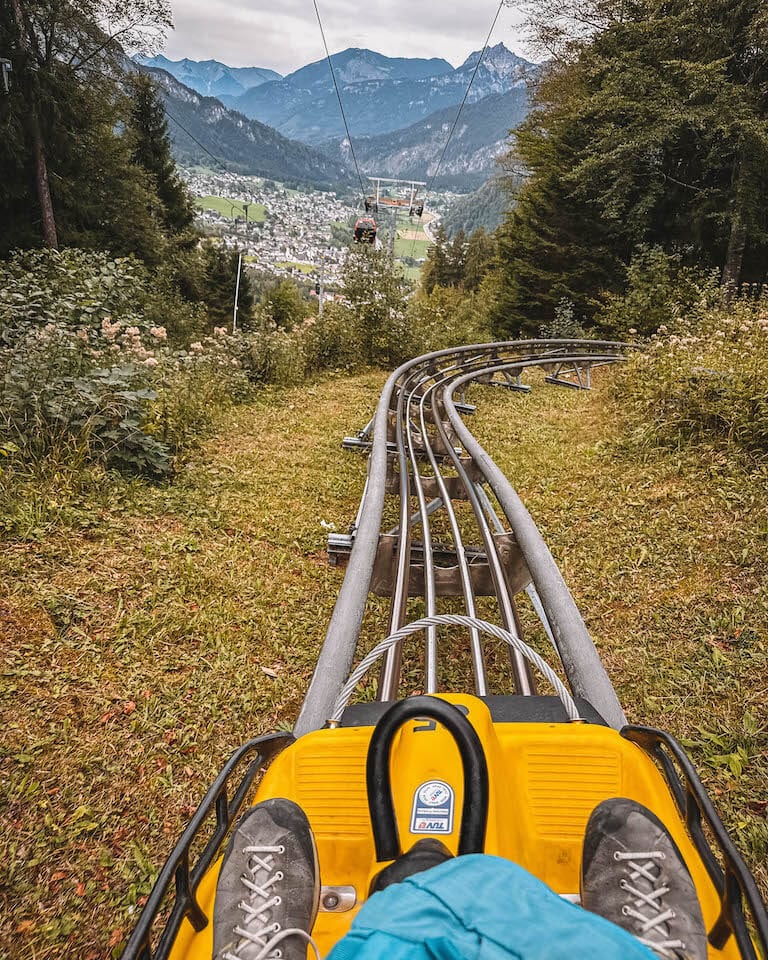 Alpine Coaster Golm Montafon Vorarlberg