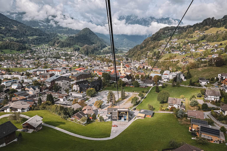 Auffahrt Gondel Hochjoch