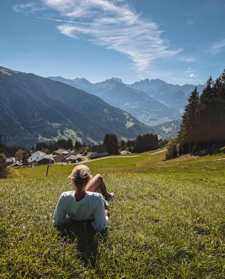 Aussicht Montafon Silberpfad