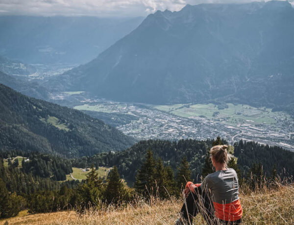 Aussicht von Frassenhuette Bludenz