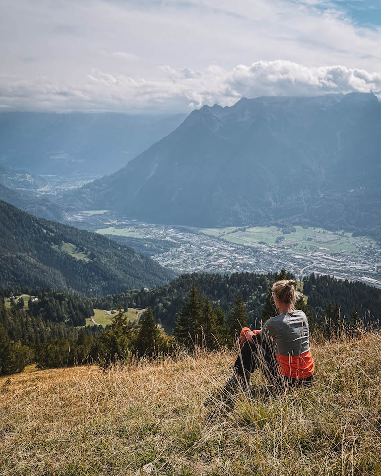 Aussicht von Frassenhuette Bludenz