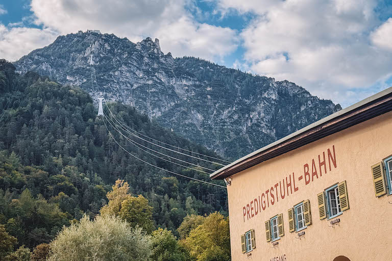Bad Reichenhall Sehenswuerdigkeiten Predigtstuhl Bahn