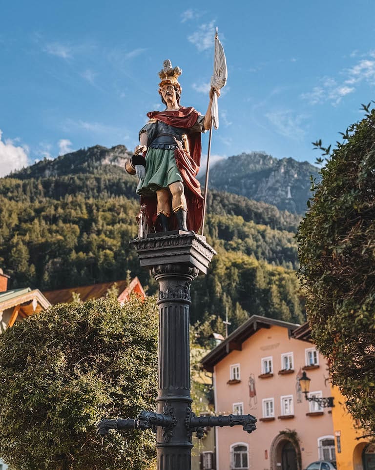 Brunnen Florianiviertel Rupertustherme Bad Reichenhall