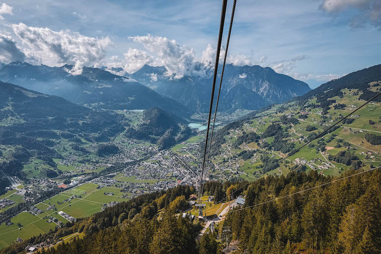 Montafon Tal Aussicht
