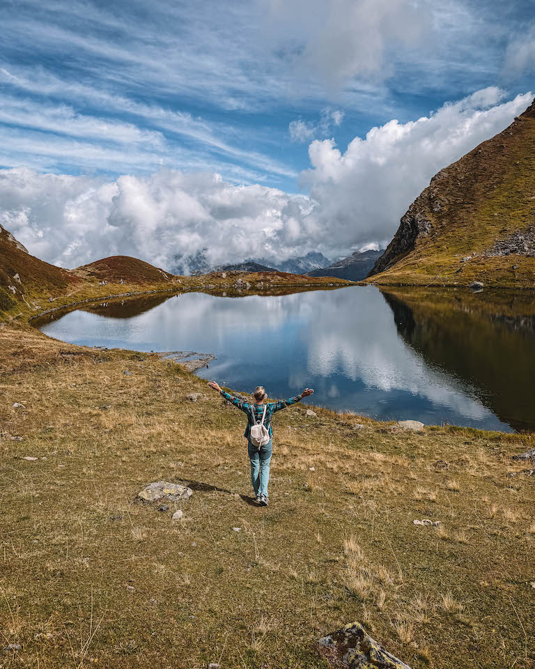 Montafon Wandern Hochjoch Seetalweg Vorarlberg