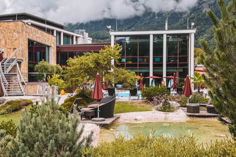Rupertustherme Bad Reichenhall Sehenswuerdigkeiten außen