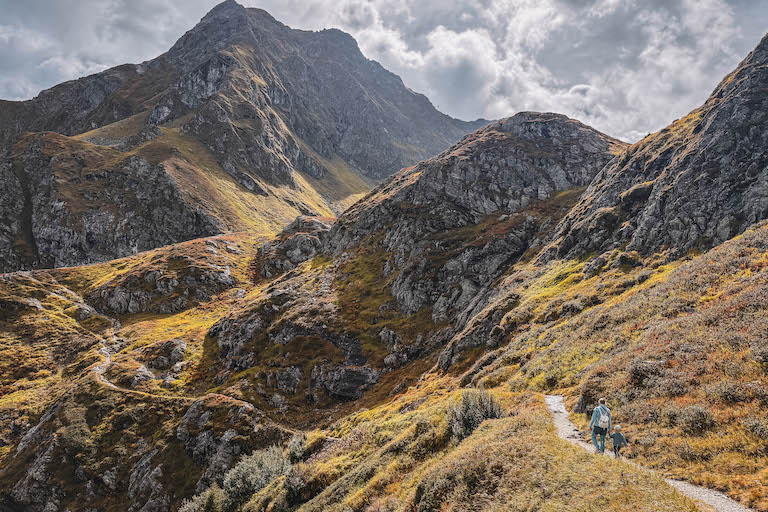 Seetalweg Silvretta Montafon Wandern